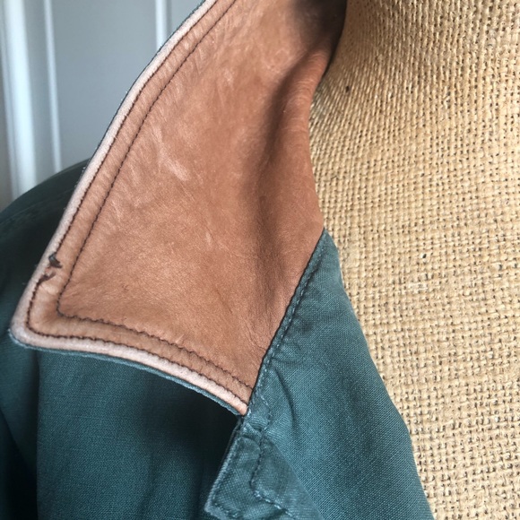 SOLD Vintage Banana Republic Field Coat L - Picture 6 of 11